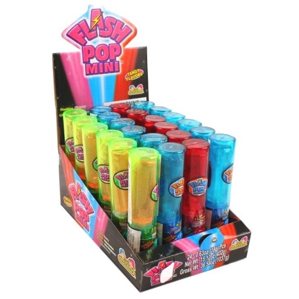Combo 12 cây Kẹo Son Đèn Flash Pop Projector Candy Chính Hãng Kidsmania Mỹ