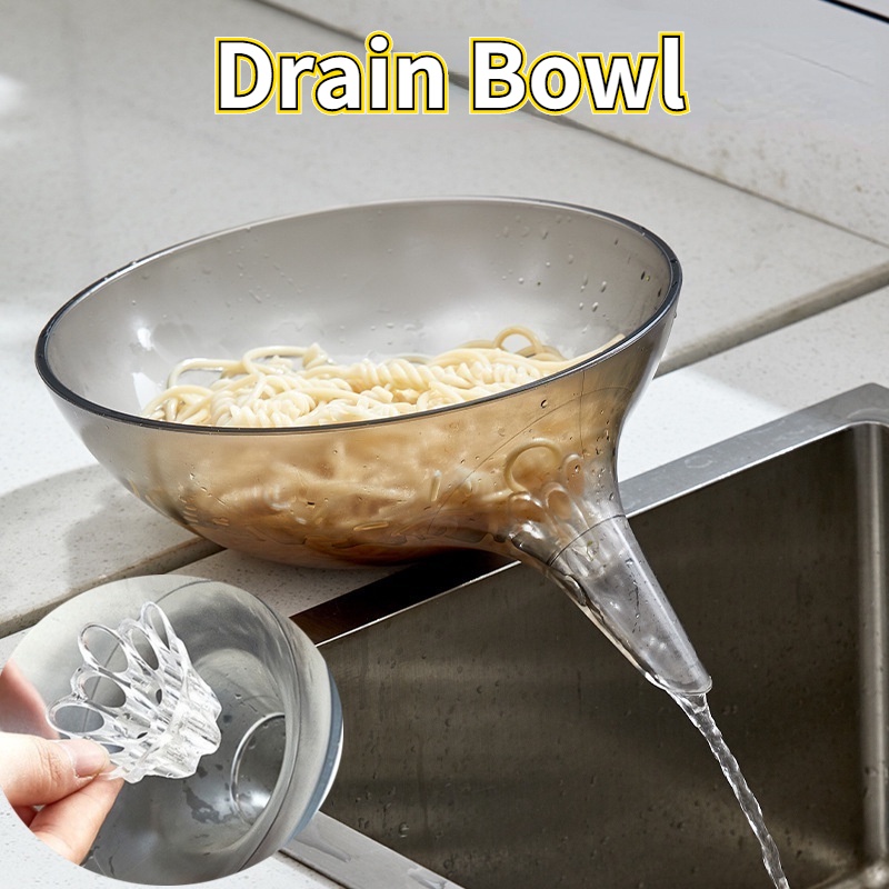 1 Rổ Nhựa Thoát Nước Đa Năng Đựng Rau Củ Quả
