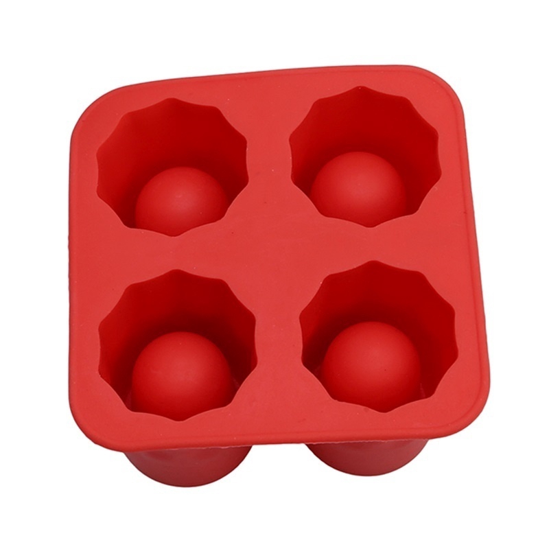 Khuôn Silicone Làm Đá 4 Ô