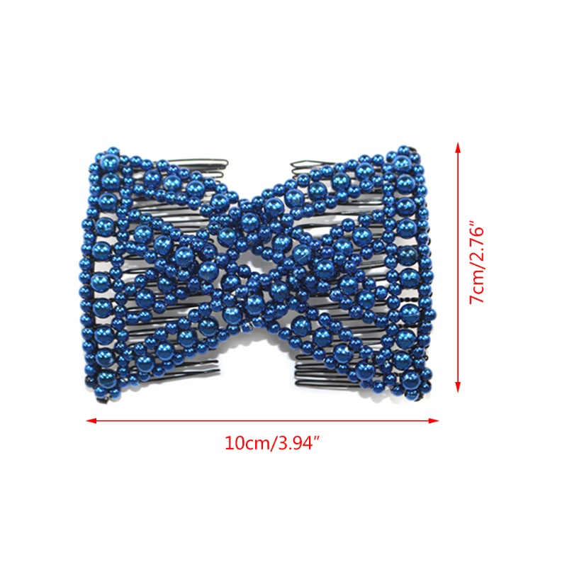 Lược Kẹp Tóc Co Giãn Hai Đầu Tạo Kiểu Tóc Thời Trang