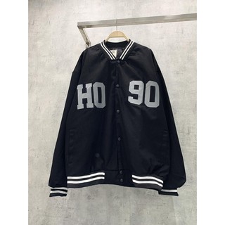 ÁO KHOÁC BOMBER 09 MÀU ĐEN