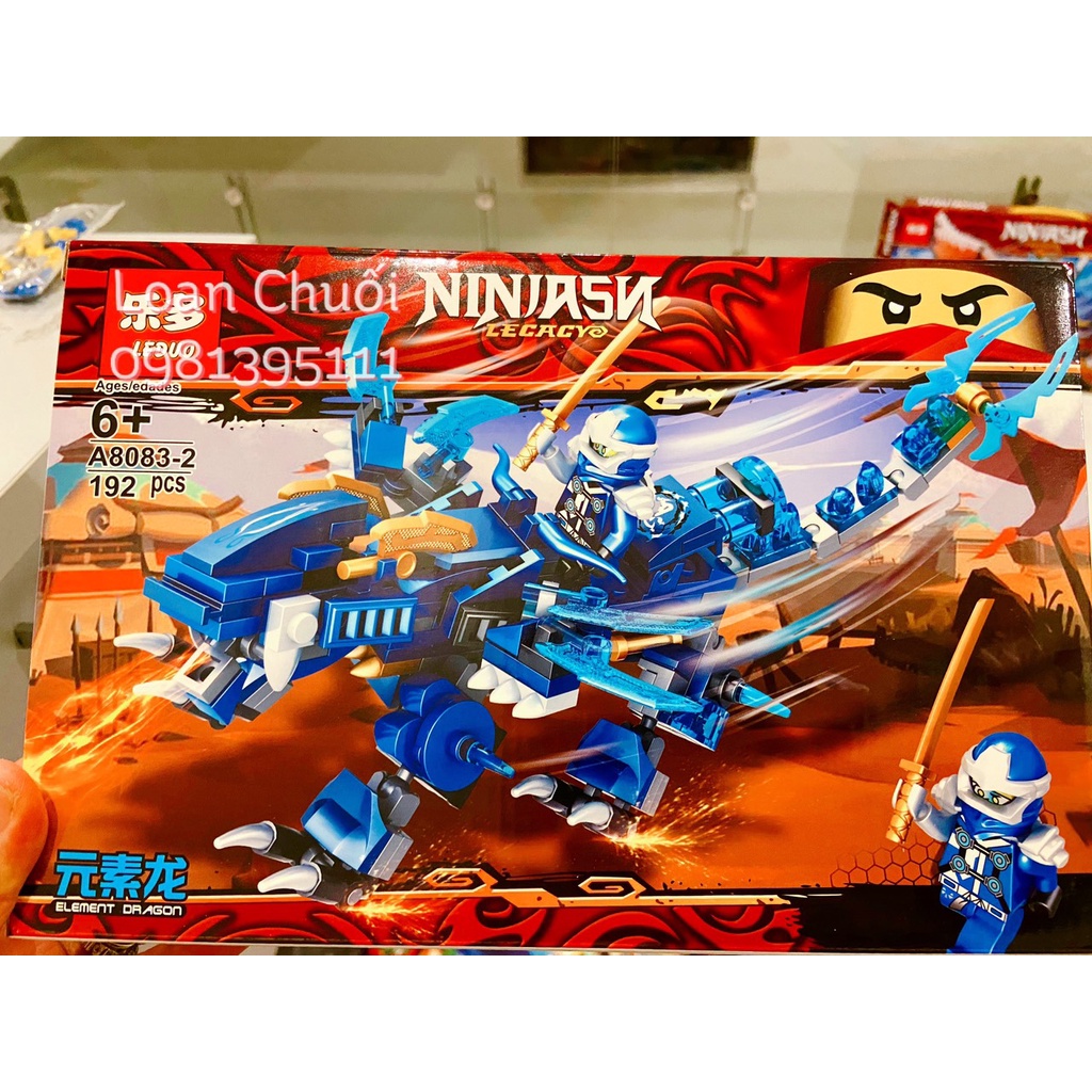Lego Ninjago- Rồng Địa Ngục-Chim Ưng Của Chúa Tể Gamadon 495/439 pcs kèm sách hướng dẫn- ảnh/ video thật.