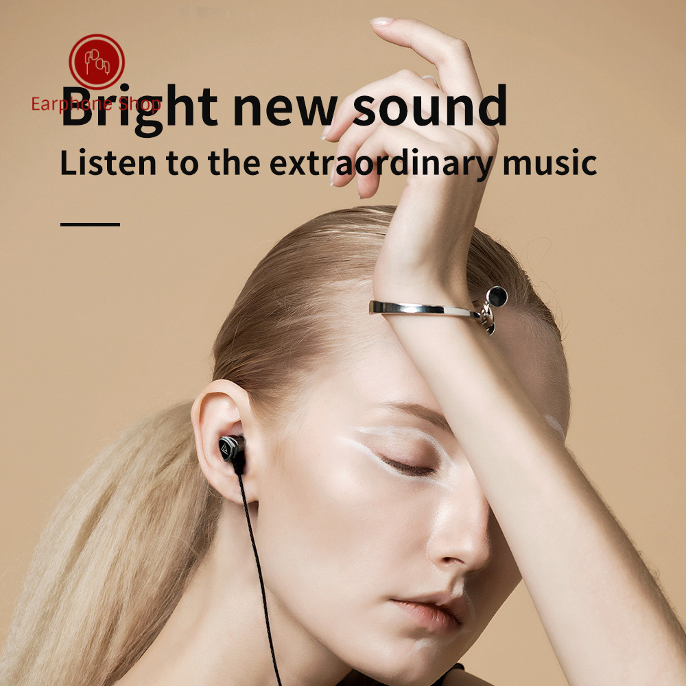 Tai Nghe Nhét Tai Qkz Sk1 Jack 3.5mm Âm Thanh Siêu Trầm Và Phụ Kiện