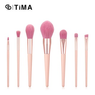 Set 7 Cọ Trang Điểm GDTIMA Màu Hồng Xinh Xắn