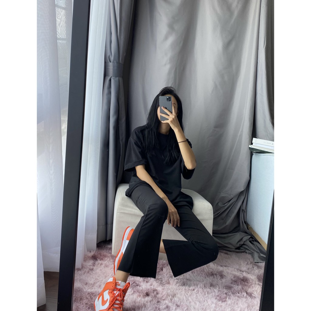 LEGGING- Quần legging ống loe freesize (Laciel official)