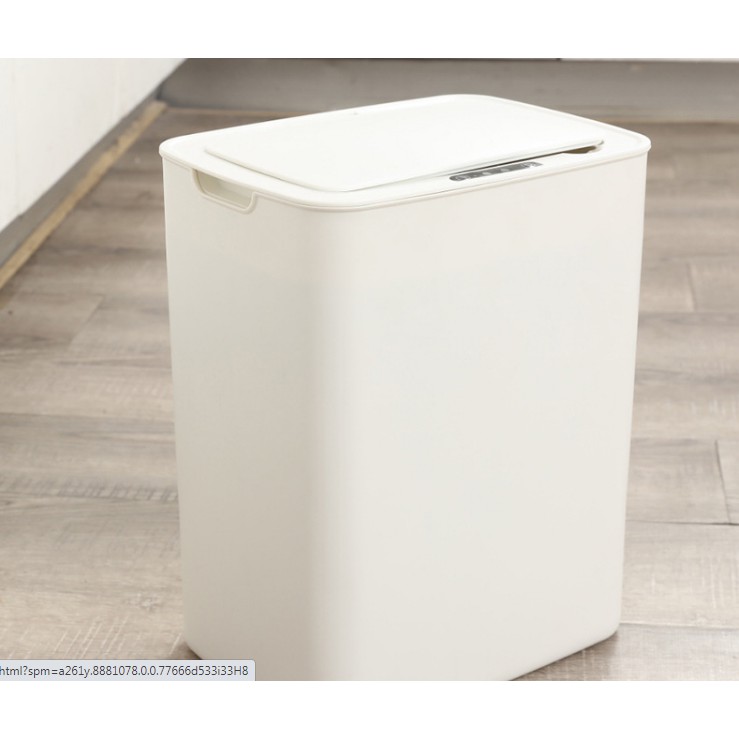 Thùng rác thông minh GEV T31-A / Loại 14L-Thùng rác thông minh cảm ứng tự động đóng mở sạc pin kèm dây sạc