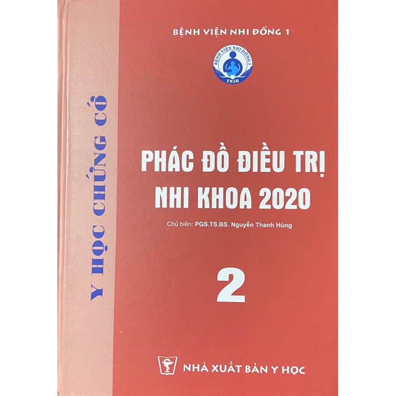 Sách - Phác đồ điều trị nhi khoa 2020 ( trọn bộ 2 tập)