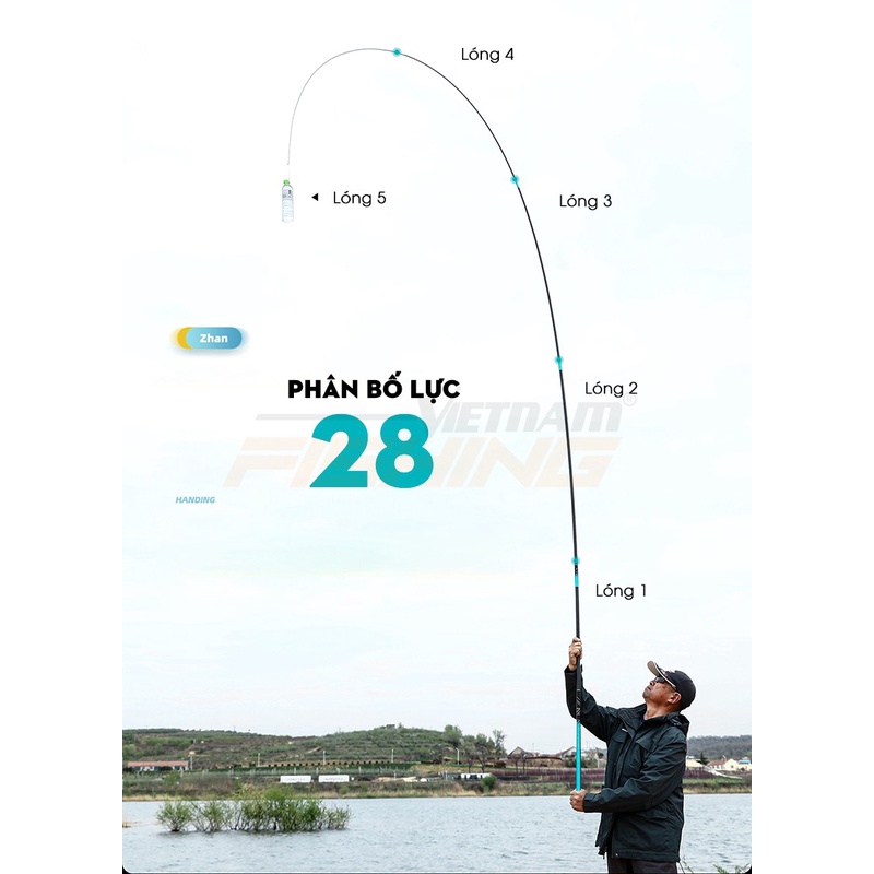 Cần Câu Tay Handing Tiêu Chiến - Độ Cứng 5H