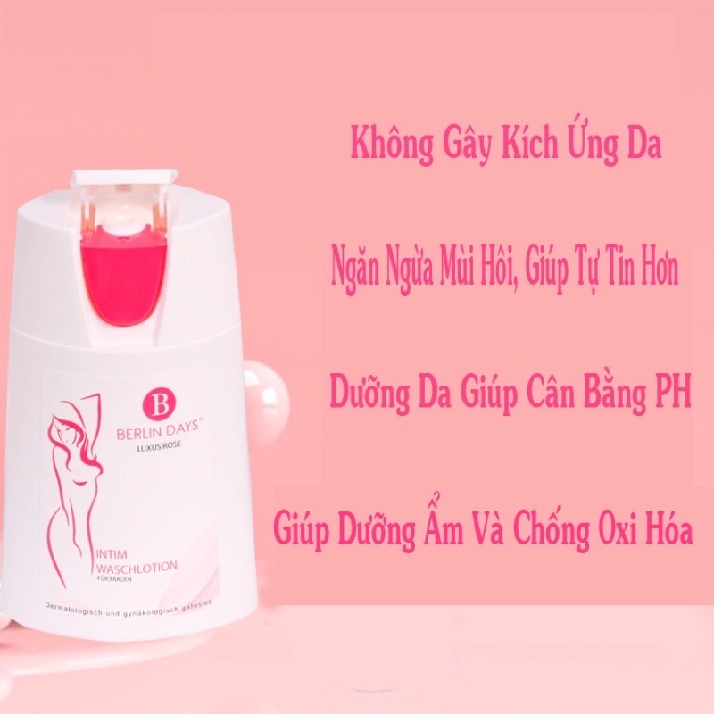 Dung dịch vệ sinh phụ nữ BERLIN DAYS