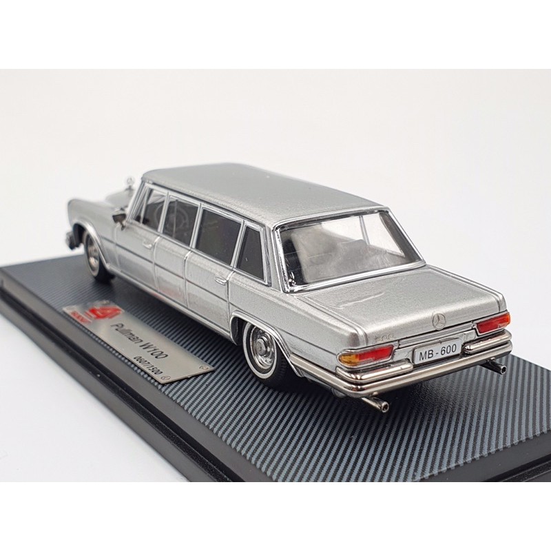 Xe Mô Hình Mercedes-Benz Pullman W100 Tỉ lệ 1:64 Hãng sản xuất YuanLi ( Bạc )