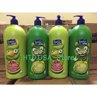 Sữa Tắm - Gội - Xã Suave Kid 3 in 1 chính Hãng Mỹ 1,18 lít