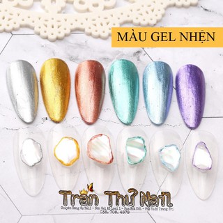 Set gel nhện vẽ sợi màu nhũ