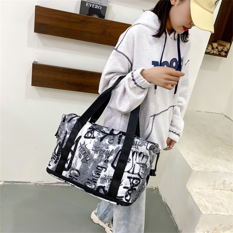 IELGY Túi Đeo Vai Chống Thấm Nước Có Ngăn Đựng Đồ Ướt Và Khô Thời Trang Cho Nữ Tập Thể Hình