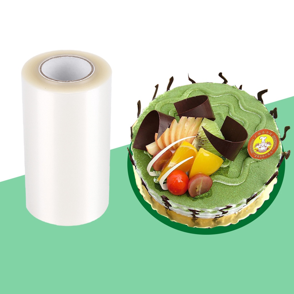 Màng trong suốt quấn viền bánh kem sử dụng tiện lợi 10mx10cm