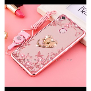 Ốp lưng Vivo V3 dẻo hình hoa