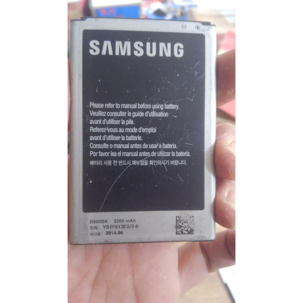 Pin điện thoại Samsung Note 3 N9000, N9002, N9004, N9005, N9006 chính hãng - B800BK/Samsung Zin Tháo Máy Cũ