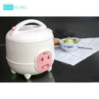 Nồi cơm điện midea mr-cm06sa dung tích 0.6 lít