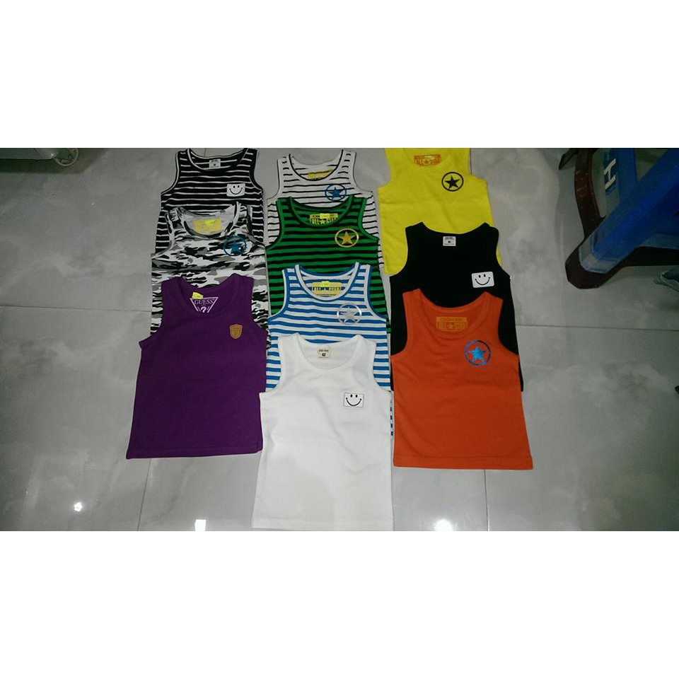 Ao thun ba lỗ bé trai