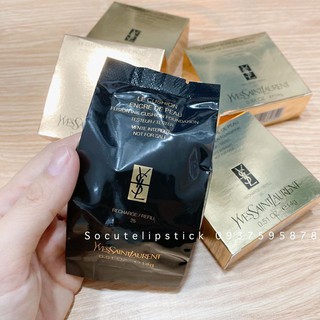 Lõi Phấn Nước Y.SL Le Cushion Encre De Peau Fushion Ink Foundation SPF 23/ PA++ Tone 20