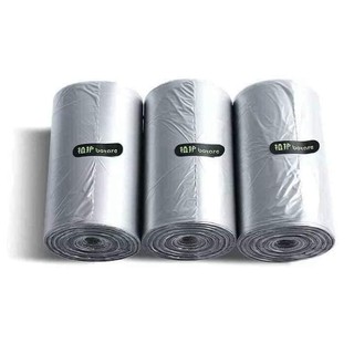 Túi đựng rác tự tiêu màu bạc cuộn 110 túi