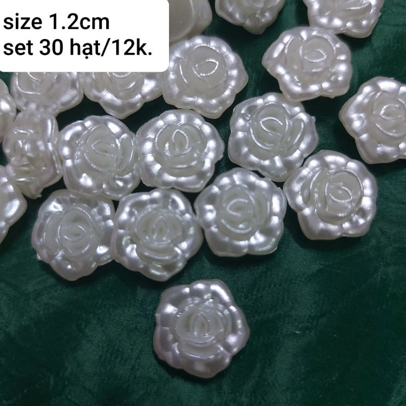 Hạt trang trí ,size 8MM đến 14MM.