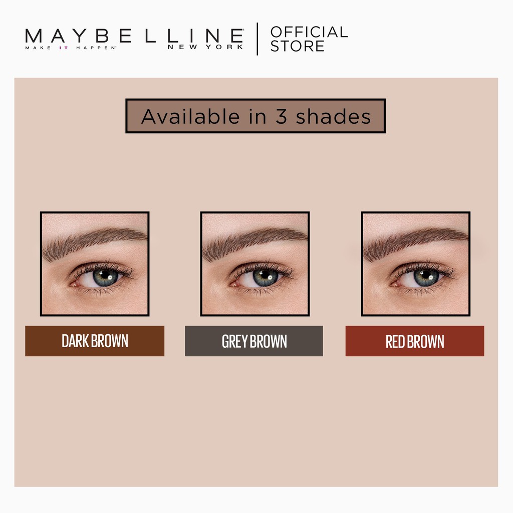 (Hàng Mới Về) Bút Xăm Chân Mày Maybelline Cao Cấp Chuyên Dụng