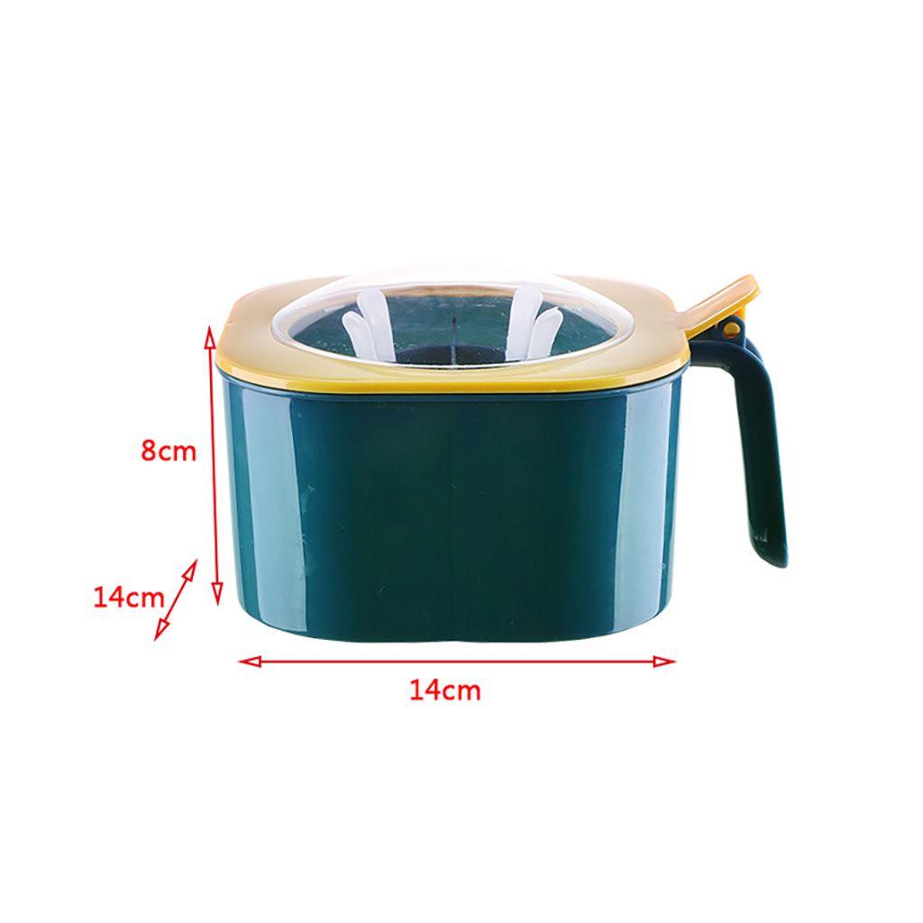 Hộp Đựng Gia Vị Có Nắp Đậy Và Muỗng Tiện Dụng Cho Nhà Bếp