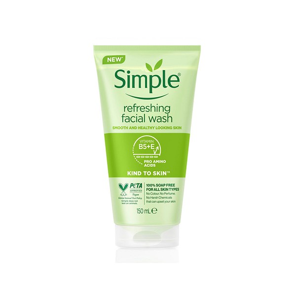 Sữa rửa mặt Simple Kind To Skin Refreshing Facial Wash