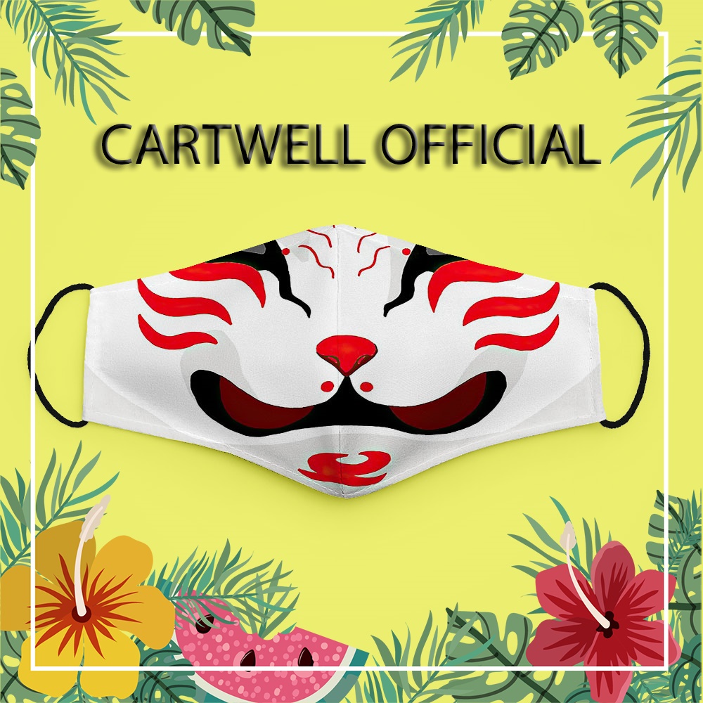 Khẩu trang thú cưng hoạt hình cute cho bé dễ thương trẻ em Hình Vẽ DRAWN CARTWELL phòng ô nhiễm dành cho nam nữ chất liệ