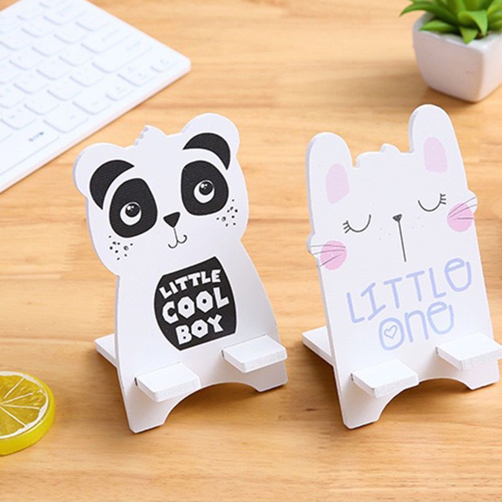 Giá Đỡ Điện Thoại / Máy Tính Bảng / Điện Thoại / Máy Tính Bảng Hình Tv Hoạt Hình Bằng Gỗ Thiết Kế Đơn Giản Vui Nhộn