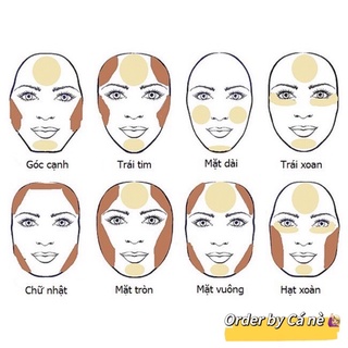 [ OrderbyCá ] Phấn tạo khối TOO COOL FOR SCHOOL