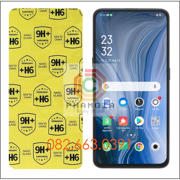 Dán cường lực Oppo Reno dẻo nano
