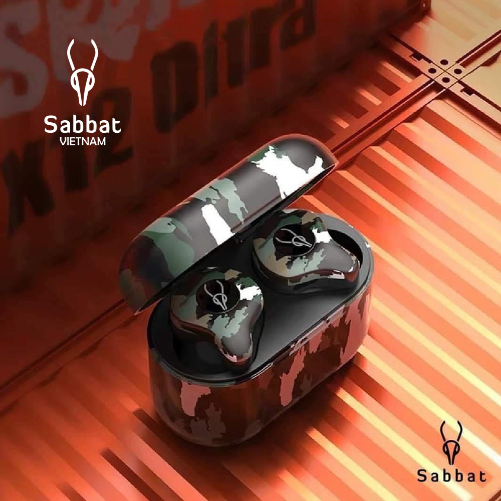 Tai nghe Sabbat E12 Ultra bản Camo - Tai nghe bluetooth chính hãng