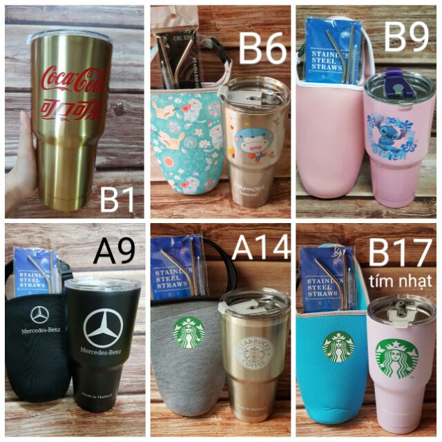 [HIẾM] ĐỒNG BỘ COMBO LY GIỮ NHIỆT YETI THÁI LAN HÀNG LOẠI 1 | BigBuy360 - bigbuy360.vn