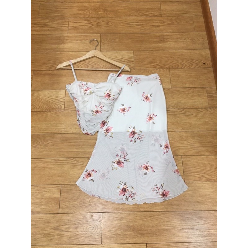 Váy sheer Daisy.n.Rose “nude”