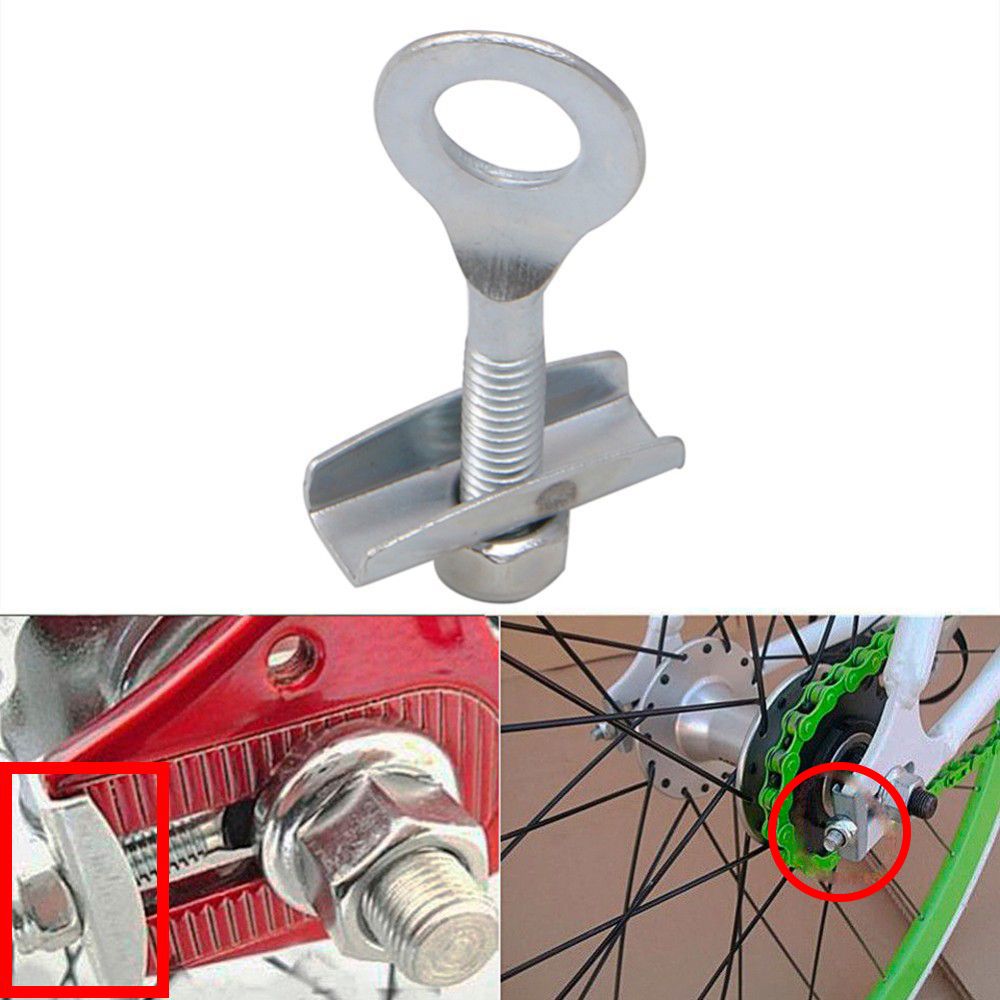 CHINK 2Pcs Bike Chain Tensioner Adjuster For Fixed Gear Single Speed Track Bicycle