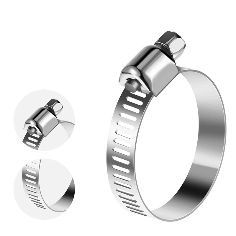 Set 2 Đầu Nối Ống Nước Máy Giặt Kèm 4 Kẹp Cố Định