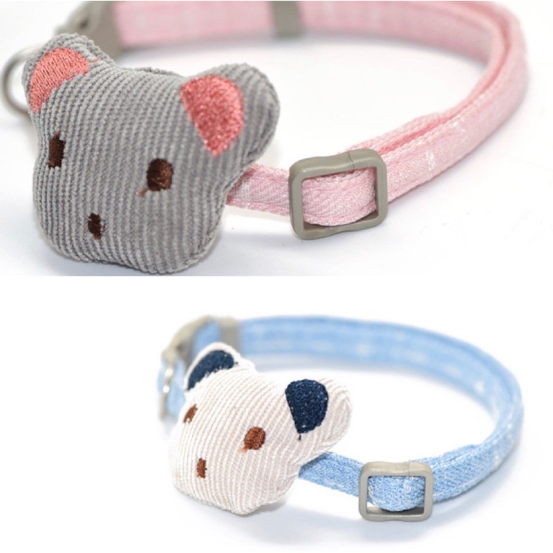 Vòng cổ đính gấu đáng yêu