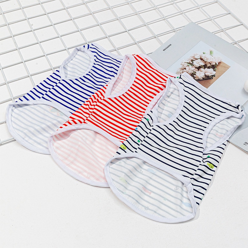 Áo Vest HoạT HìNh Kẻ SọC Cho Thú Cưng