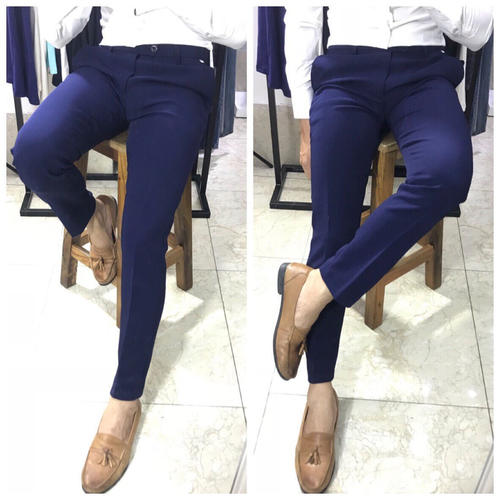 [BAO ĐỔI TRẢ] Quần tây âu vải tuyết mưa [FREESHIP] co giãn tốt, chuẩn form hàn quốc | BigBuy360 - bigbuy360.vn