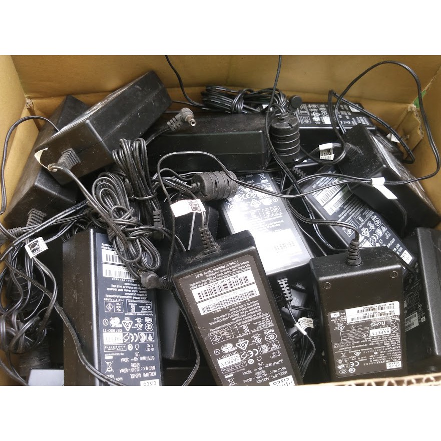 Bộ nguồn AC/DC Adapter Cisco 48V 380mA sử dụng thiết bị wifi, voice,tổng dài ......