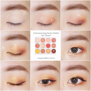 Bảng phấn mắt Colourpop YES! PLEASE (ảnh thật)