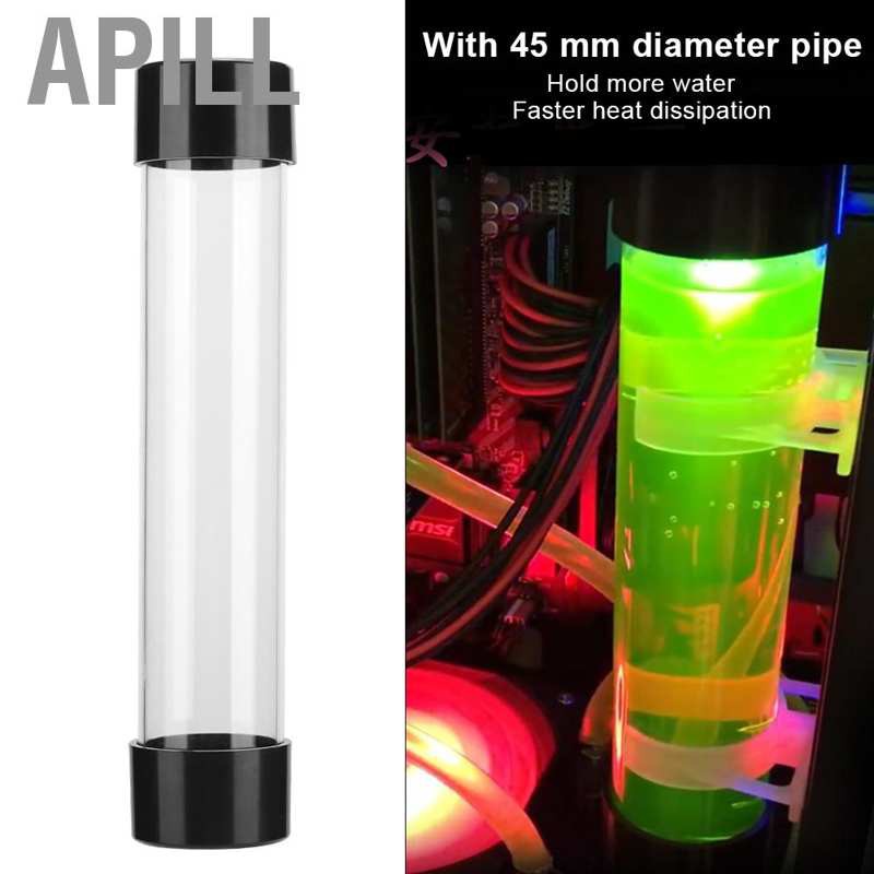 Bình Làm Mát Máy Tính Hình Trụ 240mm