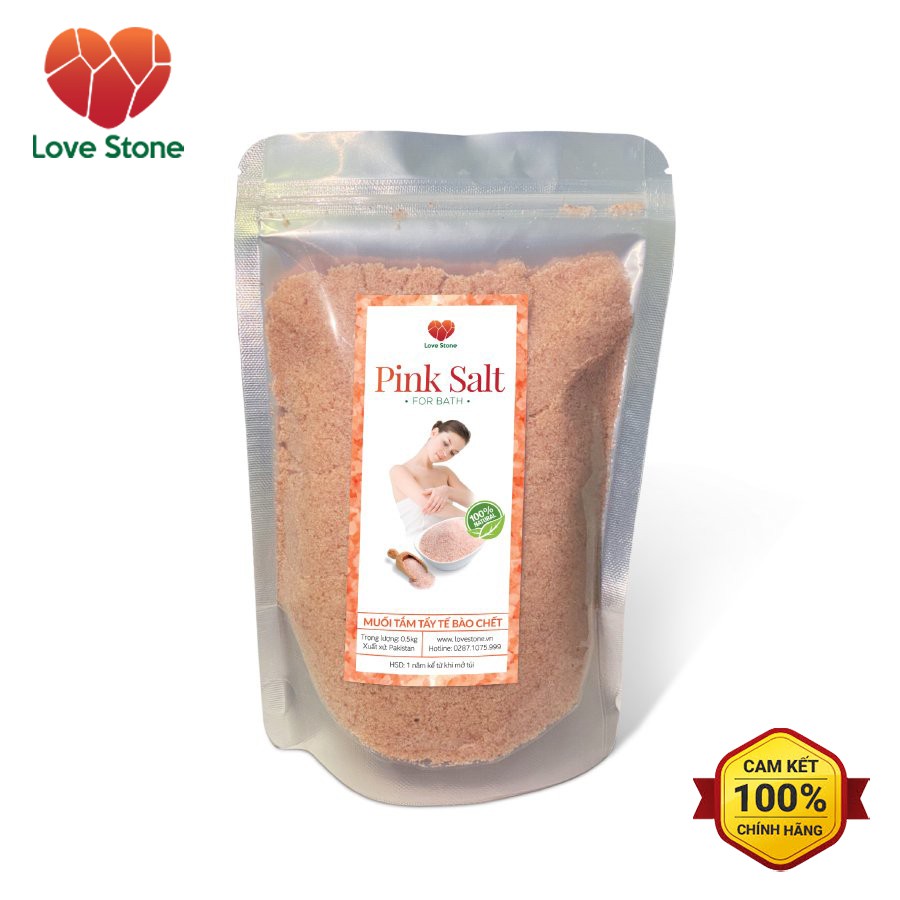 Muối Tắm Himalaya Love Stone An Toàn Cho Da – Theo Tiêu Chuẩn Bộ Y Tế