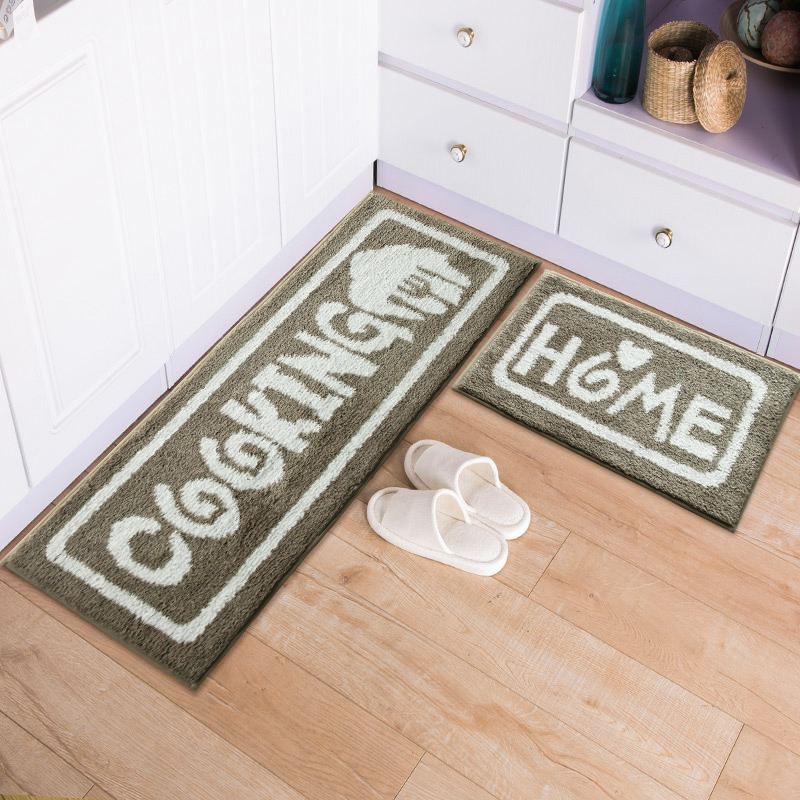 Thảm Trải Sàn home cooking, Lau Chân, Phòng Khách, Phòng Ngủ, Thấm Hút Tốt, Giặt Máy, Mẫu Mới Cực Đẹp