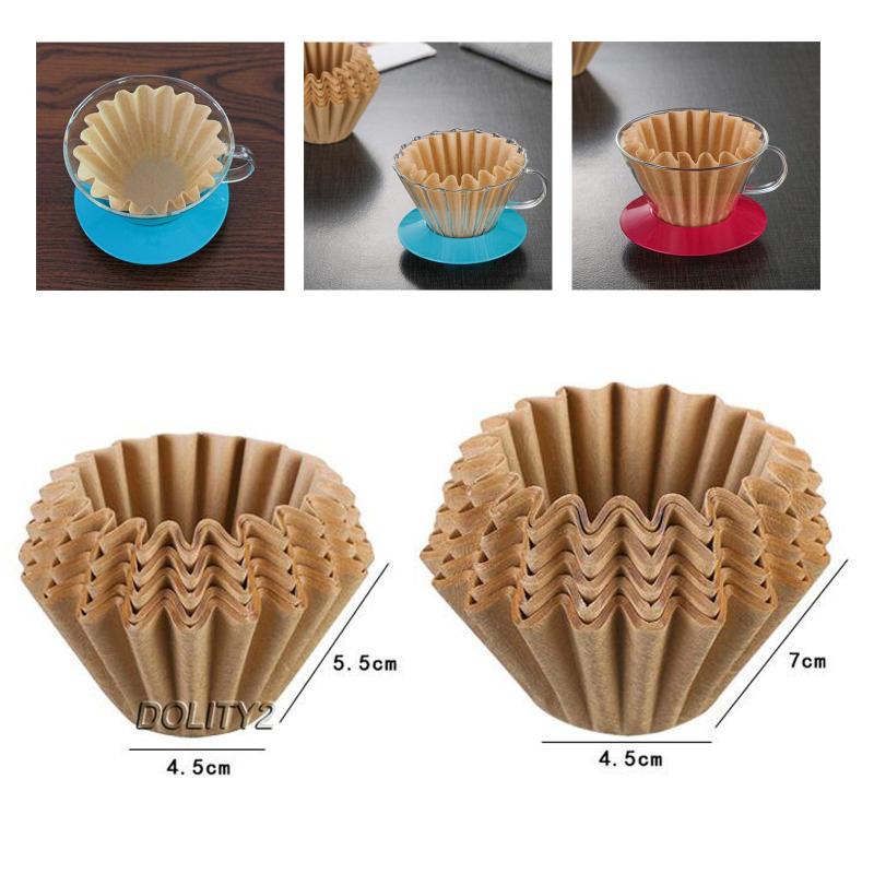 Set 50 Giấy Lọc Cà Phê Tiện Dụng Cho Máy Pha Cà Phê