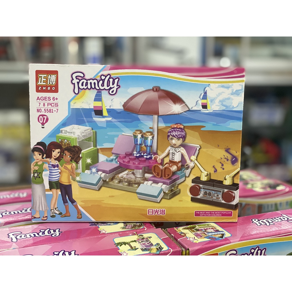 Lego Búp Bê Hồng