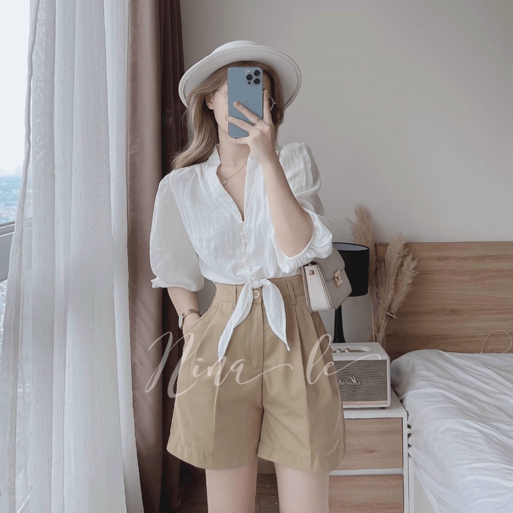(FREE SHIP) SÉT ÁO LỤA PHỐI QUẦN TUYẾT MƯA TRẺ TRUNG TÔN DÁNG NĂNG ĐỘNG HHP