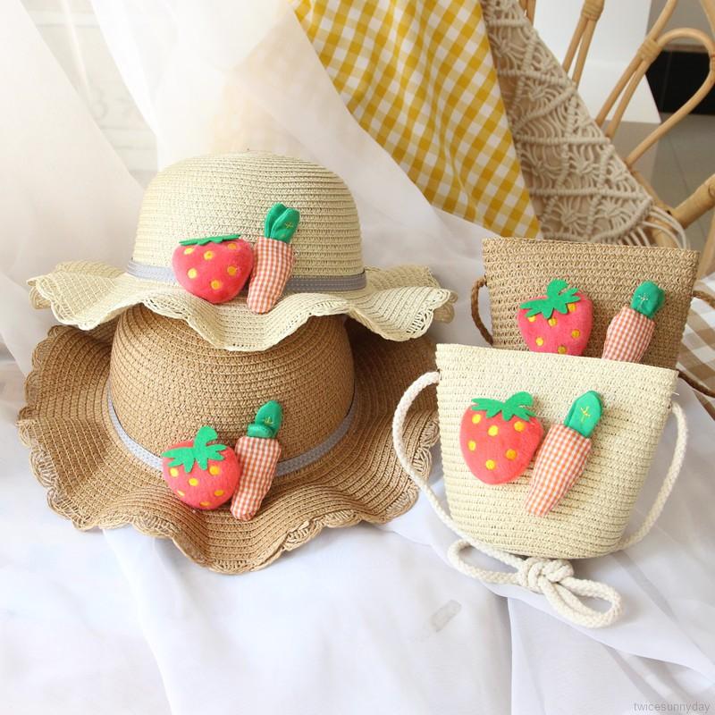 Mũ vành tròn phong cách màu hè ngọt ngào chất lượng cao