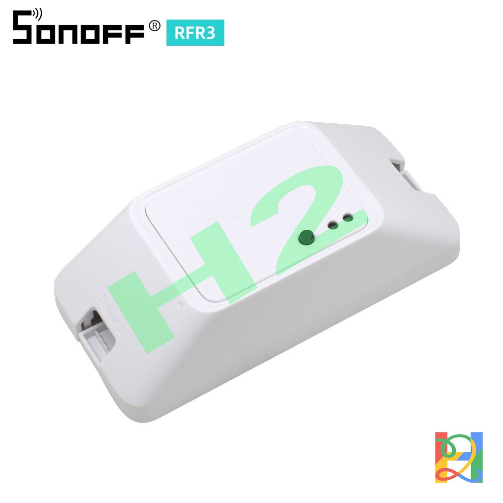 Công tắc Sonoff Basic RF R3 điều khiển từ xa qua wifi, 3g, 4g, hỗ trợ RF 433MHz, 1kênh 220V, 10A, 2200W